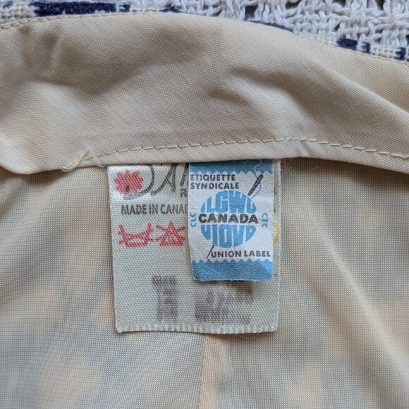 Vintage 60’s 70’s D'Allaird's Wool Maxi Pencil Skirt Lined Union Label Size 10 - Picture 9 of 10